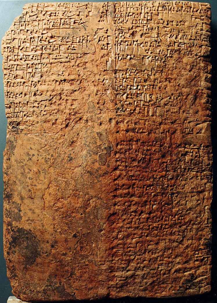 Kleitabletten uit het oude Sumerië in spijkerschrift vertellen het verhaal van de Anunnaki. © Image Credit: geschiedenis van de aarde