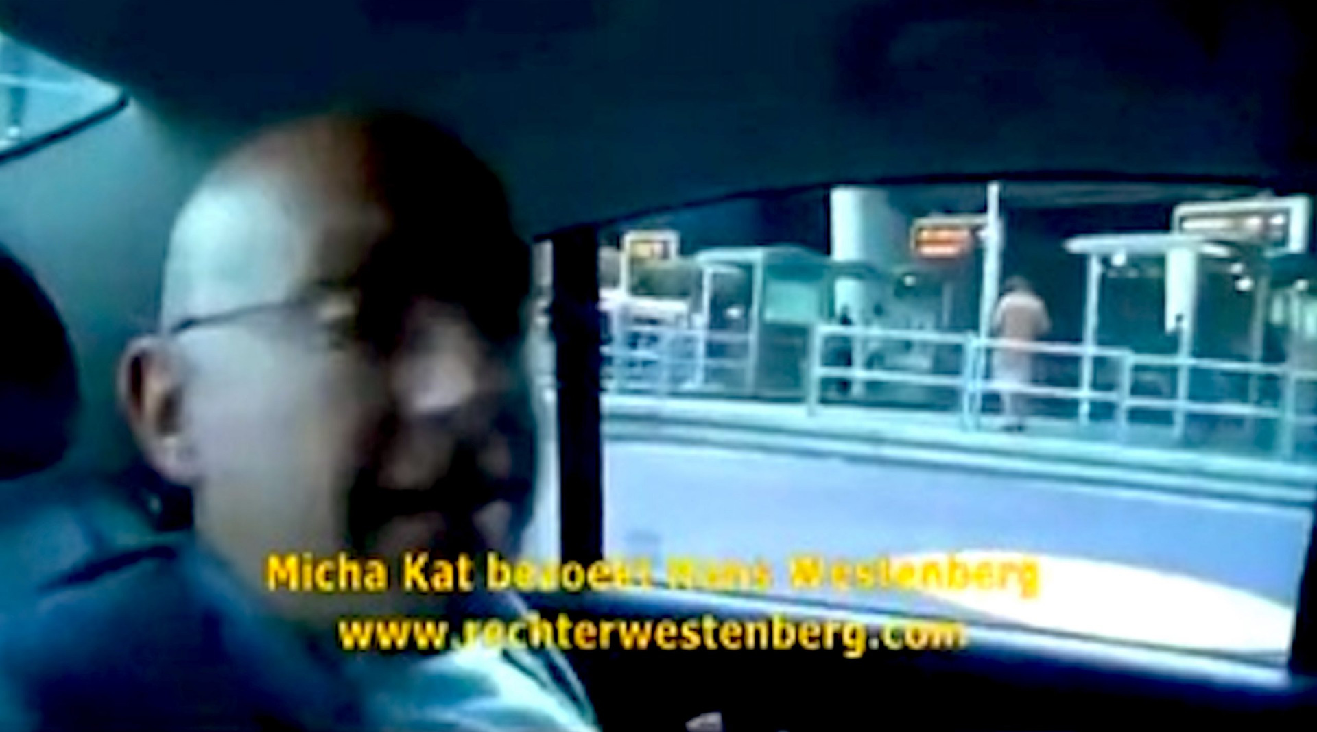 Micha bezoekt Hans Westenberg (foto VK ВКонтакте)