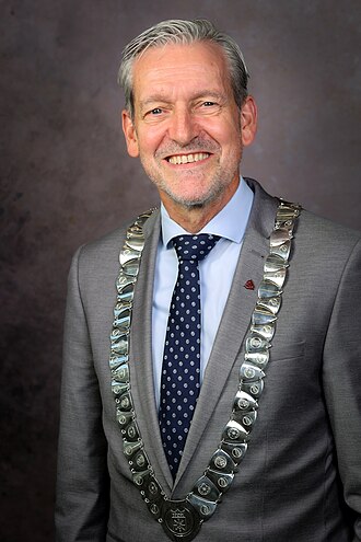 Van der Pas als burgemeester van Maashorst (2024)