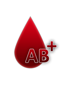 De AB+ Bloedgroep is redelijk zeldzaam (3% van NL bevolking)