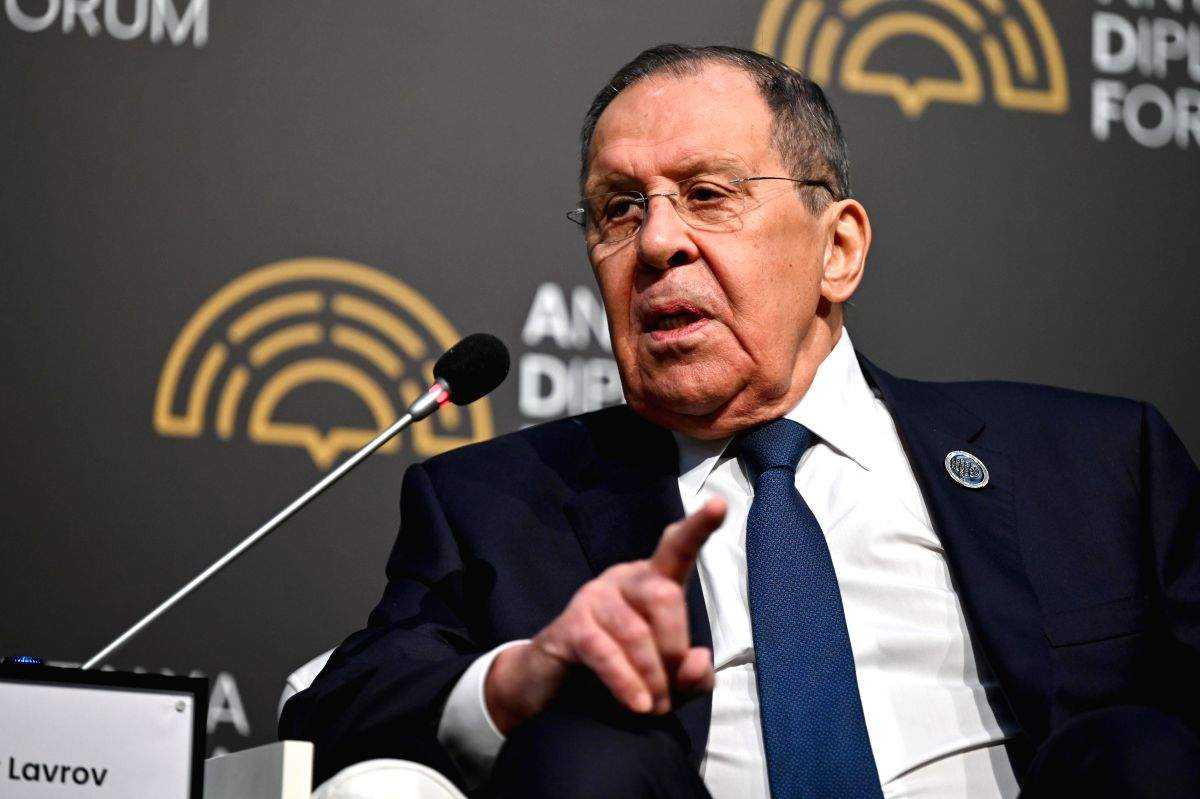 Russian Foreign Minister Sergey Lavrov. Image Source: Xinhua via IANS