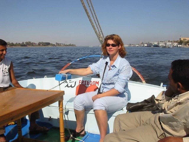 Onze hoofdredactrice van De Nieuwe Media vaart al heel lang haar eigen koers!