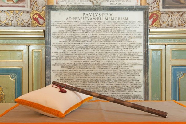 De baton of bevelhebbersstaf van Willem van Oranje (NMM) 